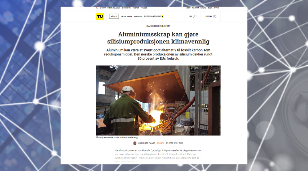 They talk about us on the Teknisk Ukeblad in Norwegian!